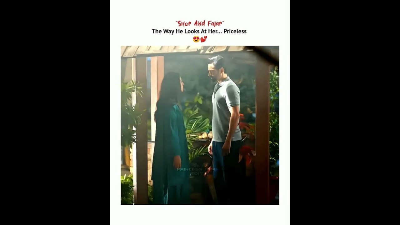 Romantic Sher & Fajar Love Story 💖✨ | Trending Drama & Short Edit