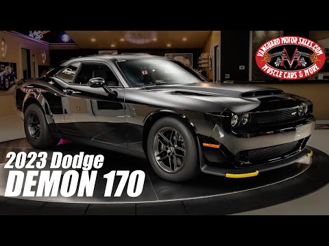 2023 Dodge Challenger SRT Demon 170 For Sale Vanguard Motor Sales #2751