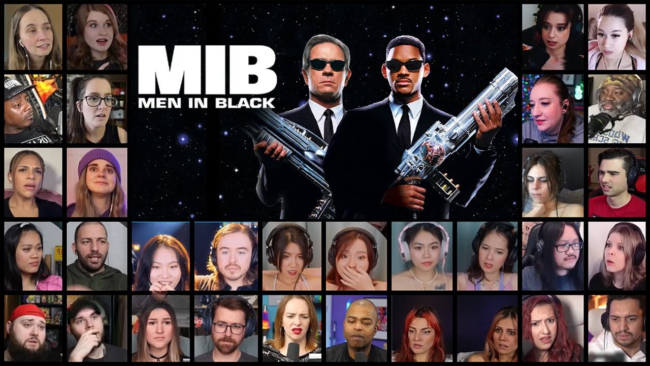 Men in Black (1997) Reaction Mashup 🎬
