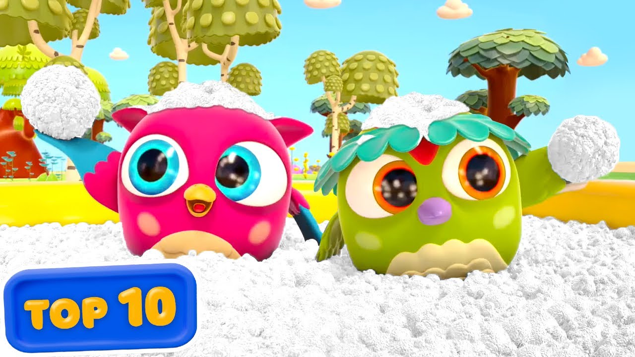 Top 10 Funniest Episodes of Peck Peck the Woodpecker & Hop Hop the Owl 🦉🪵