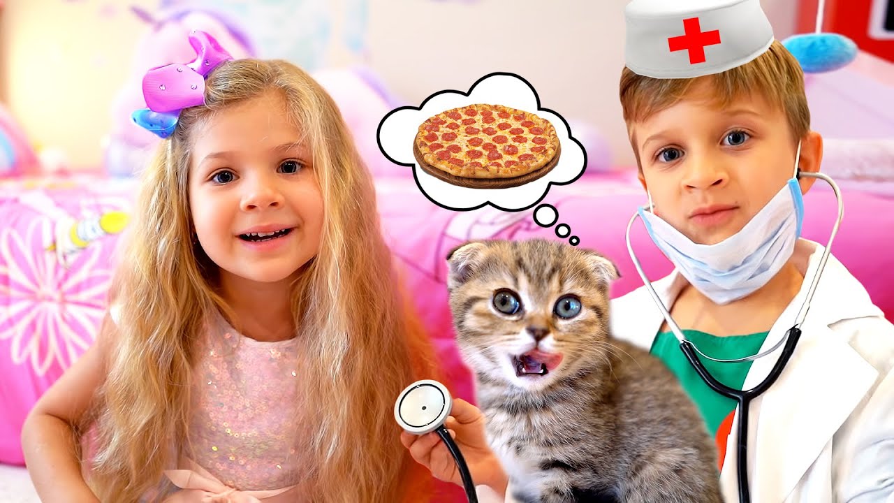 Весёлые истории для детей с Дианой и Ромой 🎉