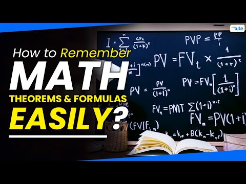 How to memorize math theorem formulas | Easy to remember math formulas📈📊 | Letstute