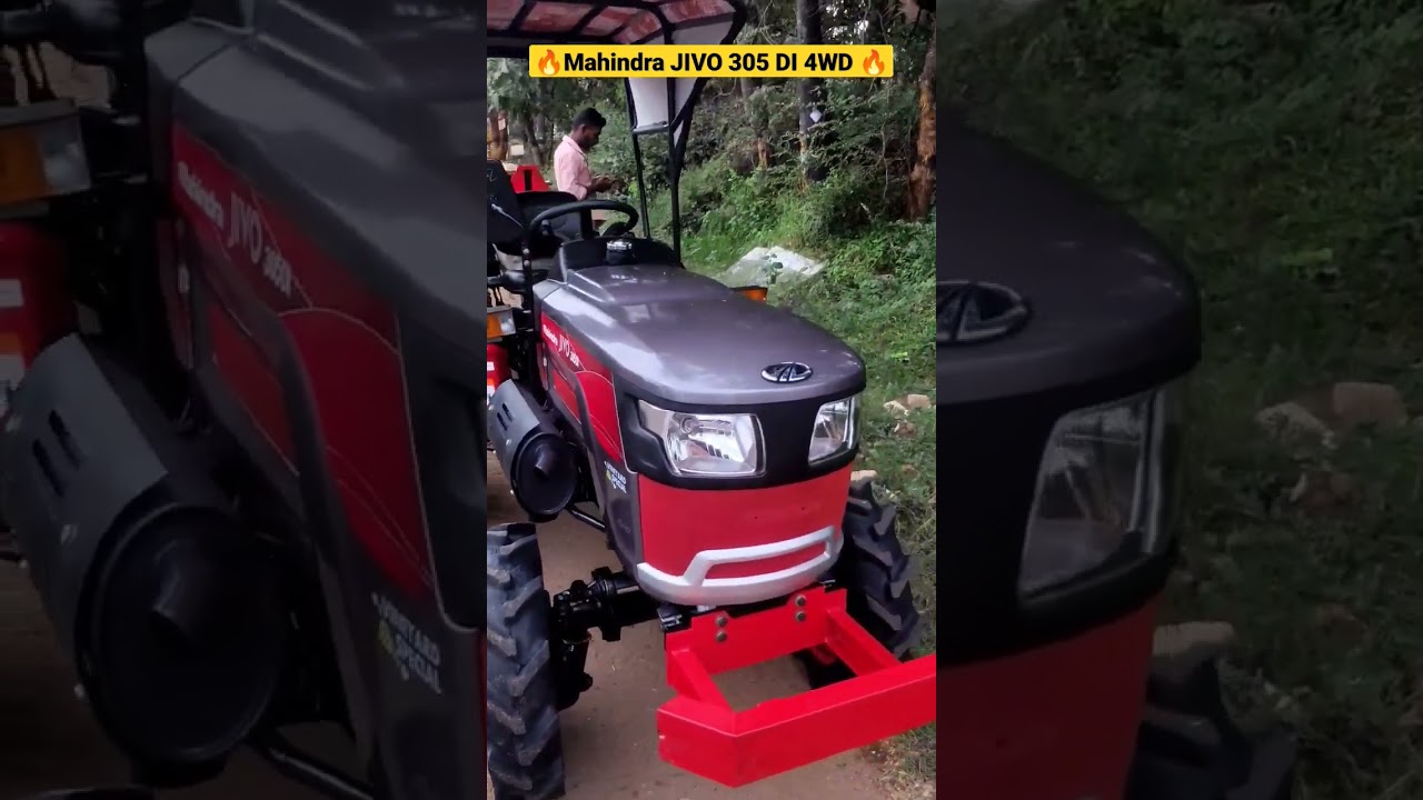 Mahindra JIVO 305 DI 4WD Mini Tractor 🚜