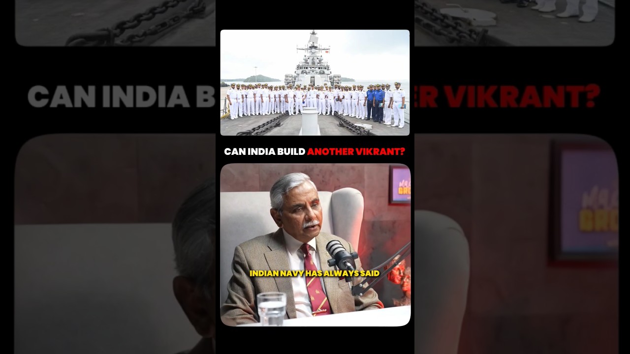 Can India Build Another Vikrant? 🇮🇳