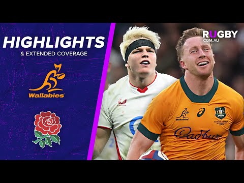 England v Wallabies Extended Coverage | Spring Tour 2025