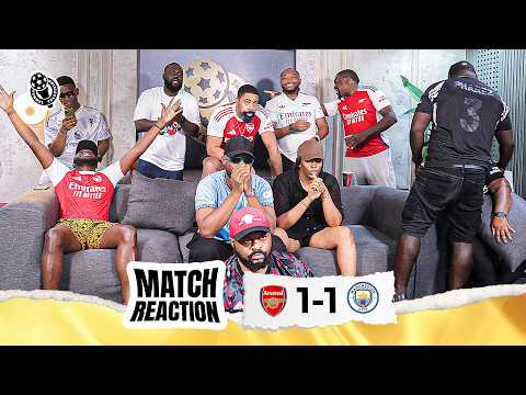 Arsenal 1-1 Manchester City | Full Fan Reactions | Haaland Martinelli