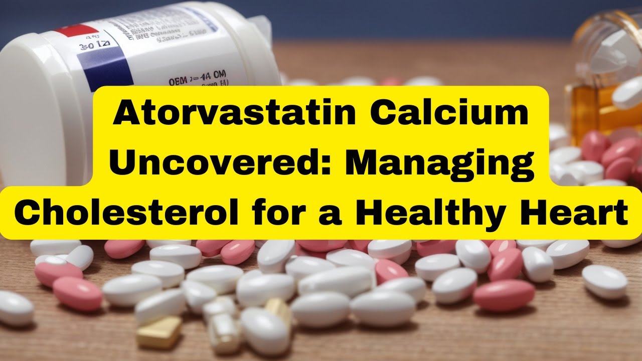 Atorvastatin Calcium: Heart-Healthy Cholesterol Control