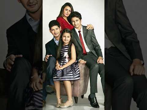 Mahesh Babu with his wife Namrata Shirodkar and Family #maheshbabu #shorts #ytshorts