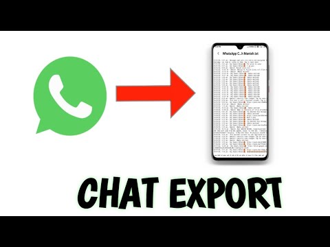 EXPORT CHAT IN WHATSAPP AS A TXT FILE