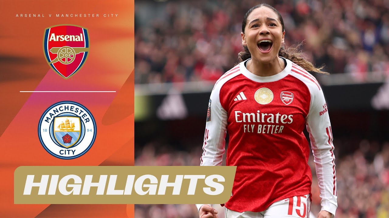 Olivia Smith Ends City's Streak! 🔴 | Arsenal vs Man City Highlights