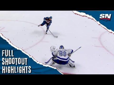 Tampa Bay Lightning at Colorado Avalanche  | FULL Shootout Highlights