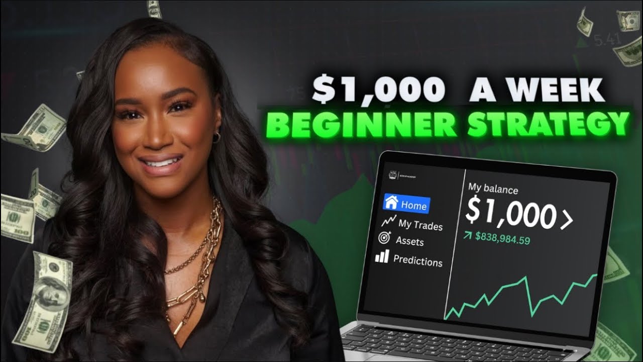 Beginner Options Trading Strategy for $1000/Week 💰