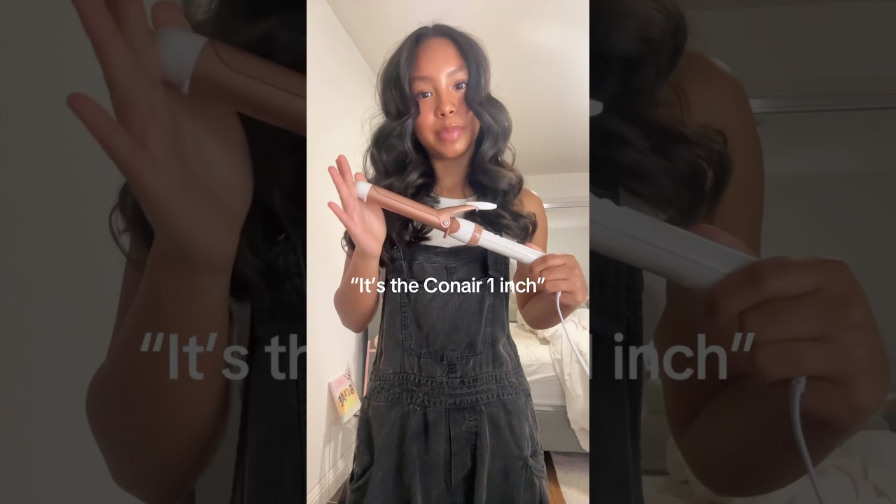 Conair 1-Inch Curling Iron 🖤