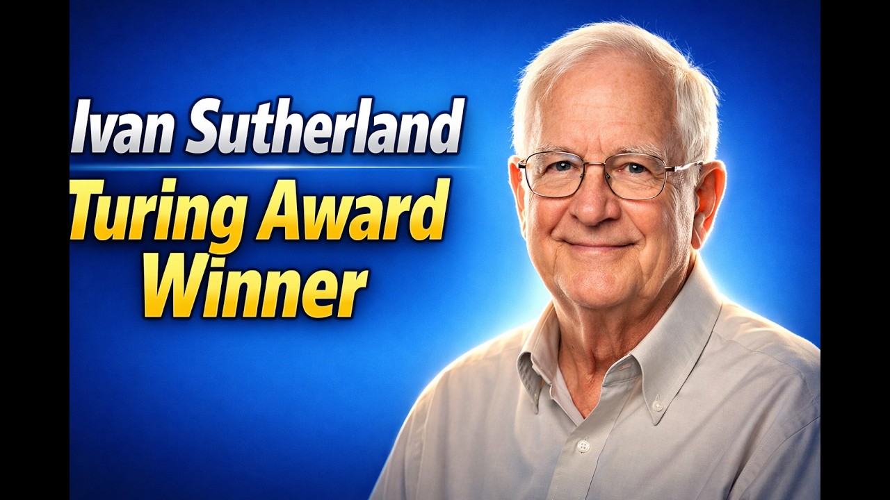 Turing Award Series | Ivan Sutherland | Episode-24 |Tech Research|