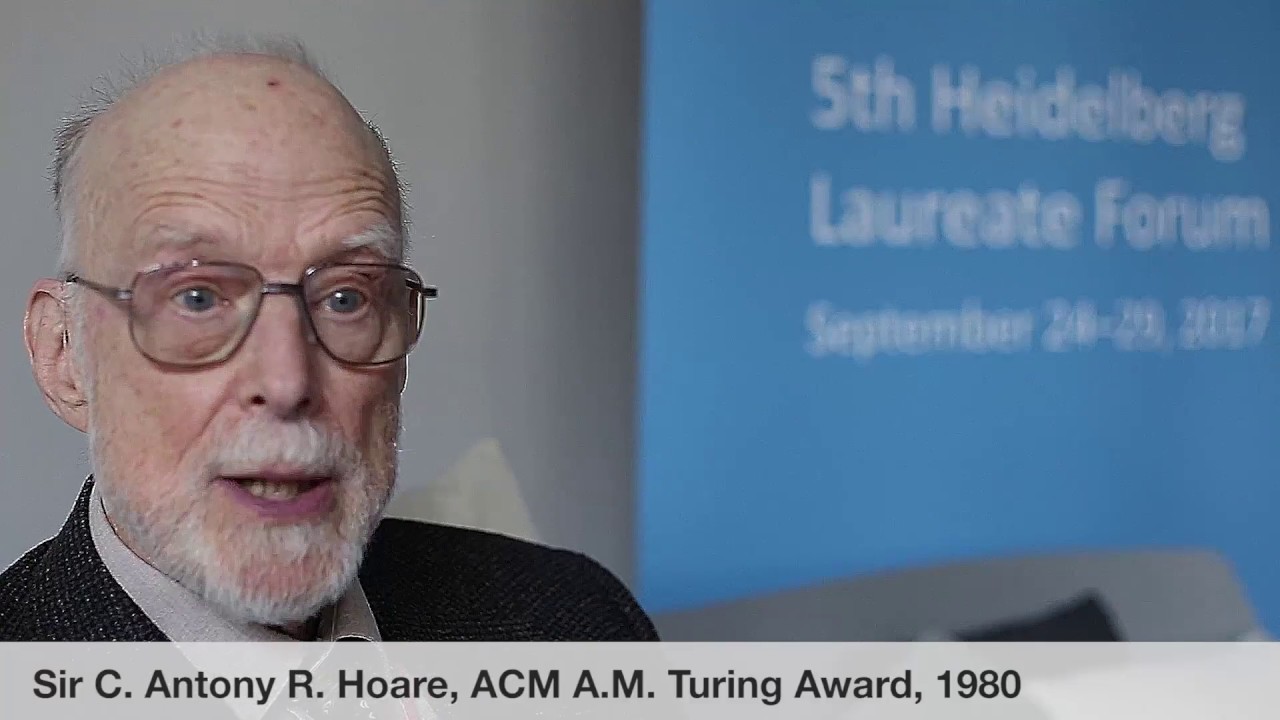 5th HLF – Laureate interview: Sir C. Antony R. Hoare