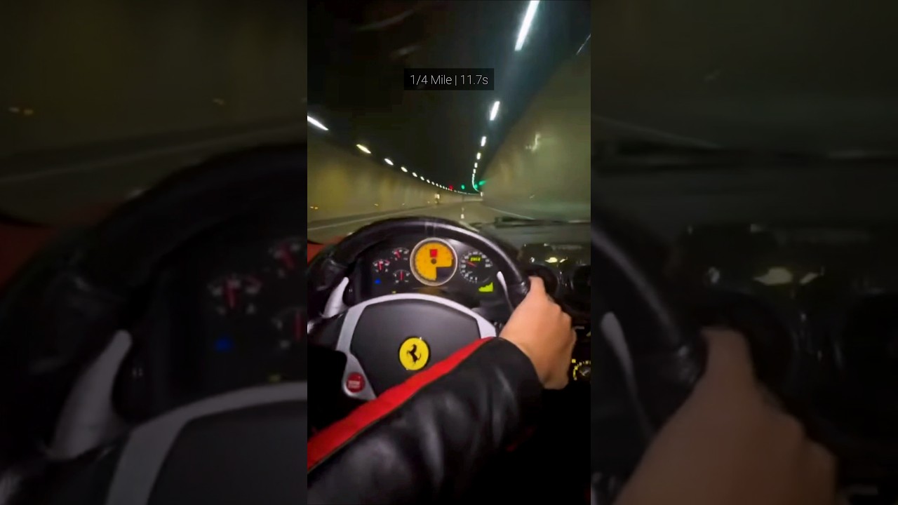 Ferrari F430 Night Run 🎥 | Pure Sound