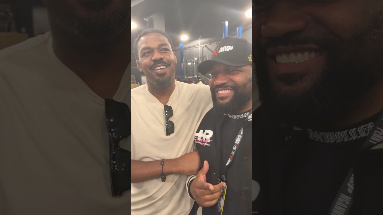 Jon Jones & Rampage Jackson at MVP MMA π