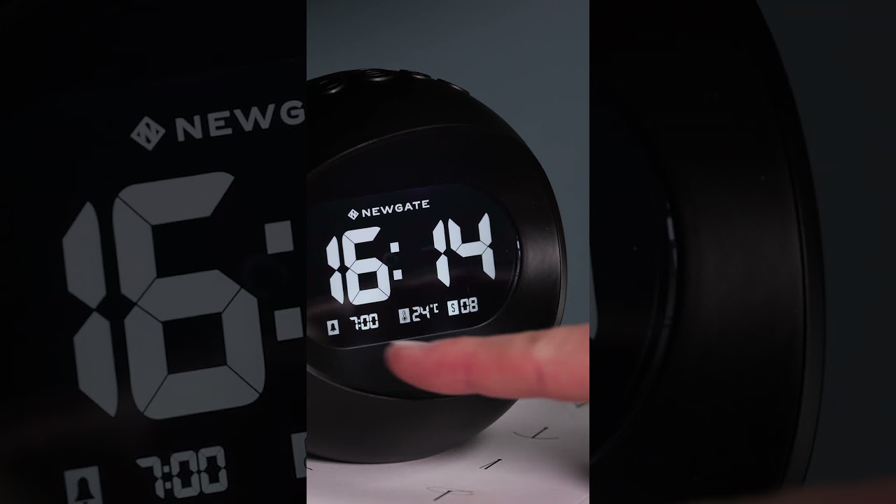 Newgate Earth Clock: Funky Digital Alarm ⏰