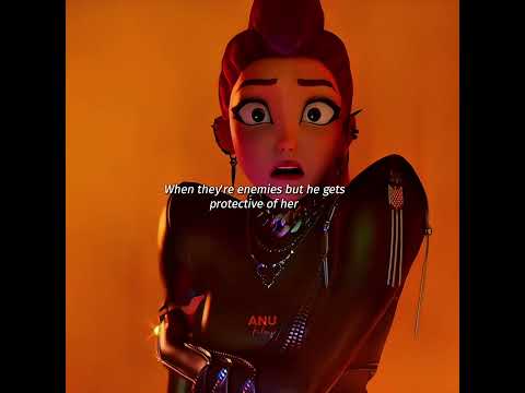 Enemies to lovers be like ๐ฅน๐ฉท #kdrama #netflixmovies #kpopdemonhunters #rujinu #jinu #rumi