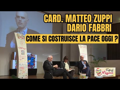 Dario Fabbri: “L’Europa rischia la geopolitica dell’impotenza" | Con il Card. Matteo Zuppi -19/09/25