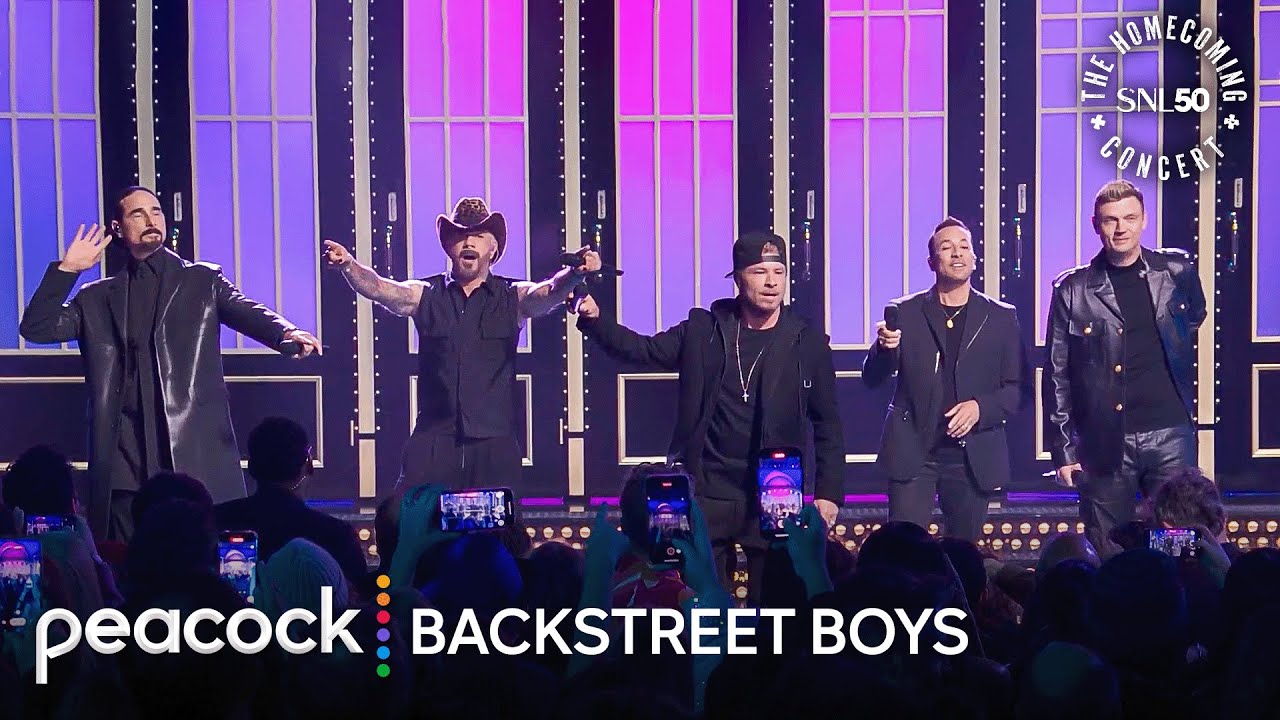Backstreet Boys Perform 'I Want It That Way' Live at SNL50 Homecoming 🎤