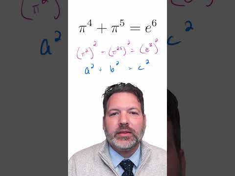 A Truly Crazy "Right" Triangle