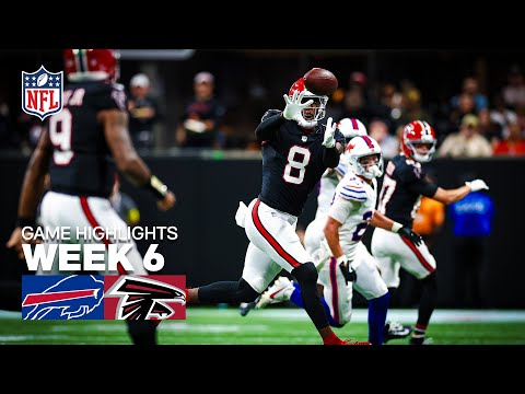 Buffalo Bills vs Atlanta Falcons Game Highlights | 2025 NFL Season Week 6