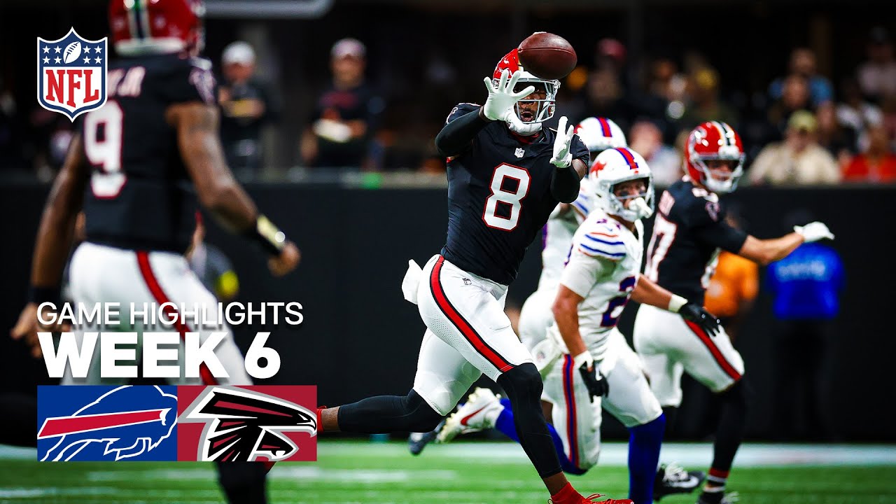 Buffalo Bills vs Atlanta Falcons Game Highlights | 2025 NFL Season Week 6