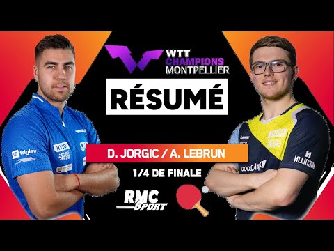 Résumé : Alexis Lebrun va-t-il continuer sa route vers une finale à domicile ? (WTT Montpellier)