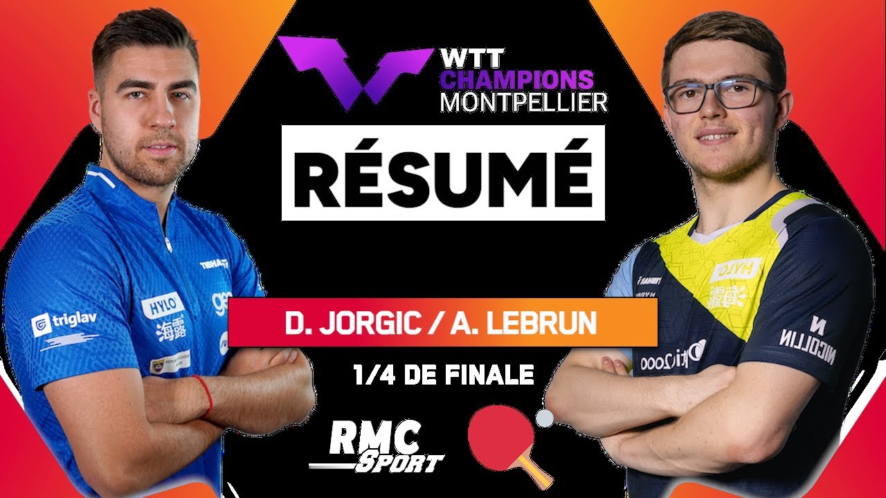 Alexis Lebrun en Quête d'une Finale Historique à Montpelier 🏓