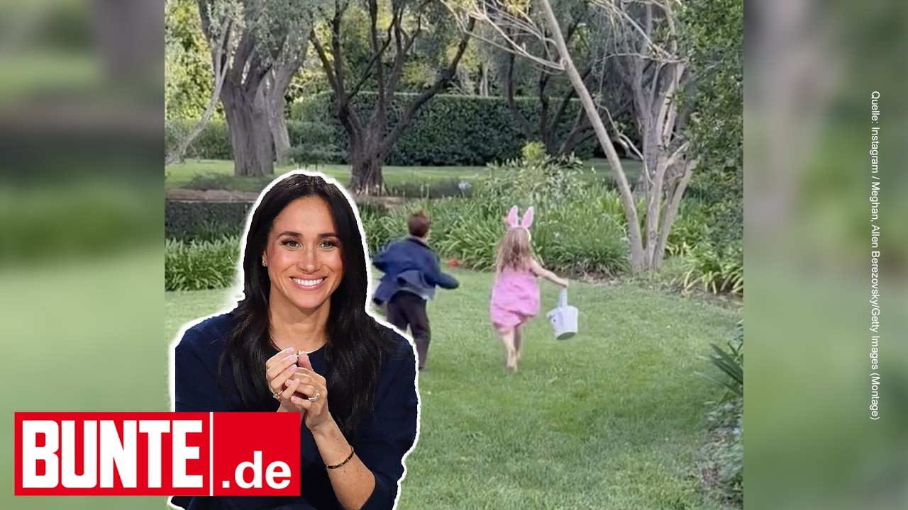 Meghan feiert Ostern mit Archie & Lilibet im Garten 🐣