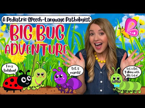 Learn To Talk With Ms LoLo|Bug Adventure, Colors, First Words|Toddler Learning|Family Finger Song