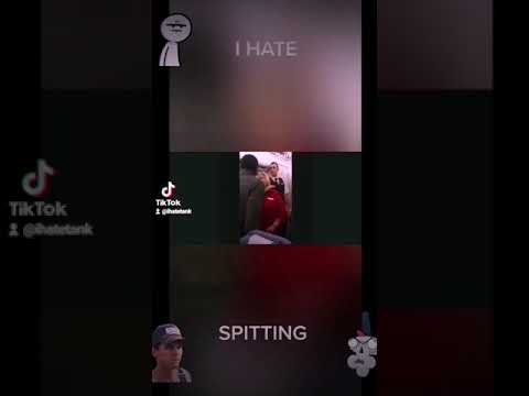 I HATE PEOPLE THAT SPIT ON PEOPLE - DIRTY SCUMBAGS