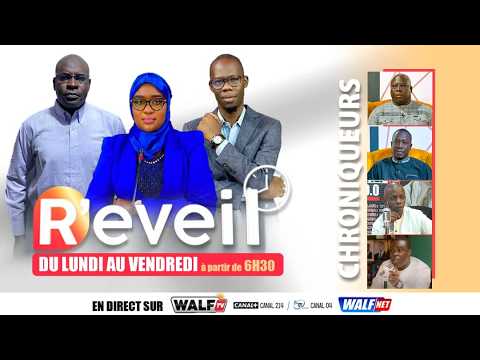 Votre matinale le R’Eveil du Mardi 19 mai 2026 Sur Walf TV