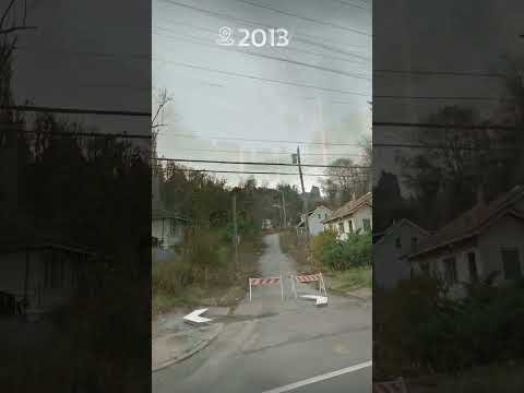 2007 vs 2024 – This street tells a forgotten story😔⏳️ #BeforeAndAfter #ThenAndNow #Nostalgia