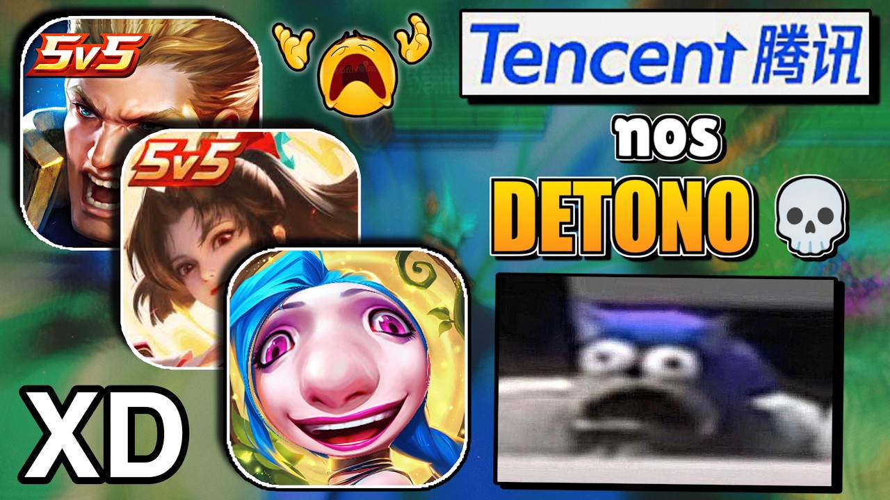 TENCENT: El monopolio de MOBAS más Pndejo del mundo 😴 | LOLFI