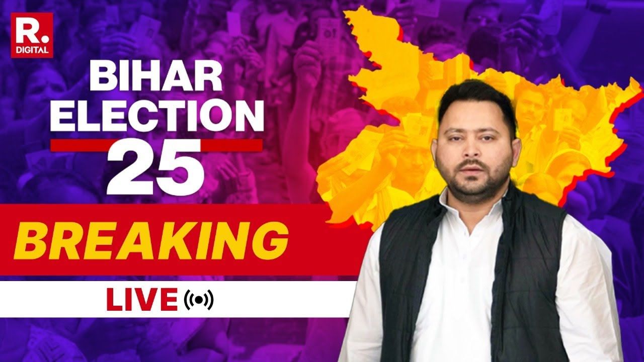 Bihar Election 2025 LIVE: Credible Results with Arnab & Tejashwi