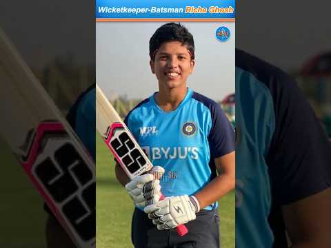 Cricket Ki Duniya Mein Richa Ghosh #cricketshorts #womencricket #womencricketvideo #femalecricketer