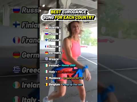 Which Country Had The Best Eurodance Song? #music #eurodance #nostalgia #90s #00s #playlist