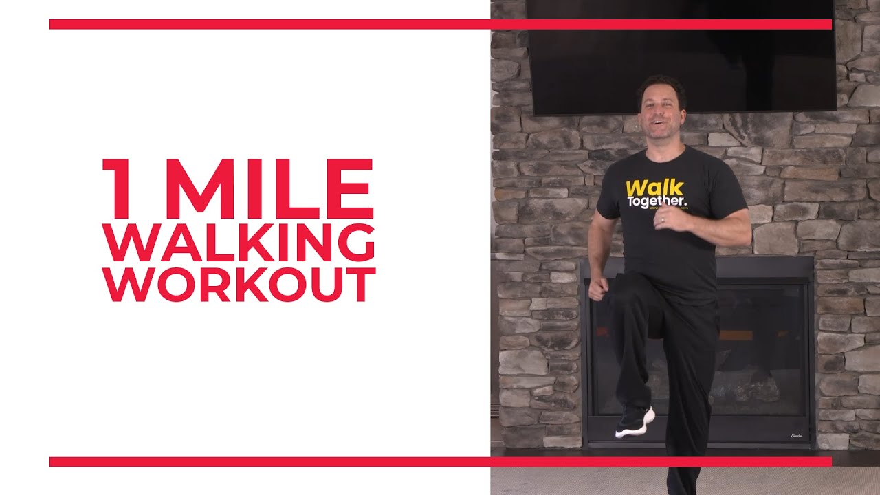 1-Mile At-Home Walking Workout 🚶‍♂️