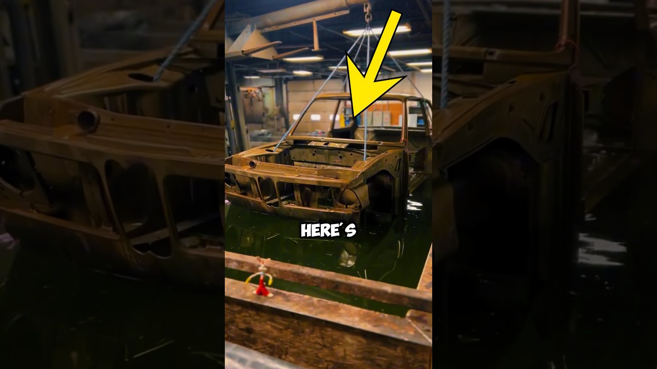 Acid Bath for Car Rust & Paint Removal 🚗