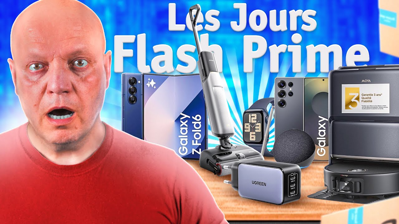 Les Jours Flash Prime 2025 d'Amazon 🔥 Offre spéciale