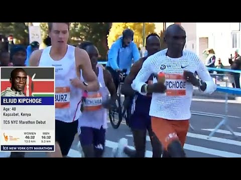 Eliud Kipchoge finishes 17th in Men's TCS New York City Marathon 2025 which Benson Kipruto wins