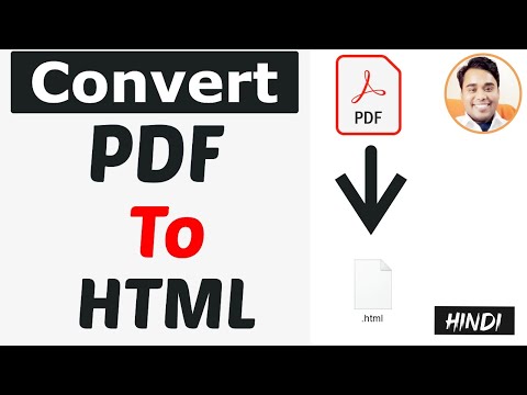 pdf to html | pdf to html converter online free | how to change pdf into html