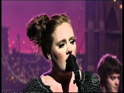 Adele - Chasing Pavements (Live Debut on The Late Show with David Letterman)