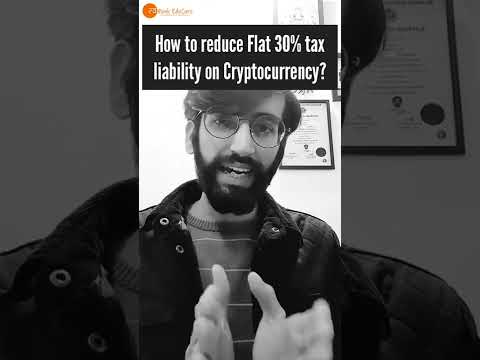 #Cryptocurrency - How to Reduce Flat 30% Tax Liability on #Crypto Income