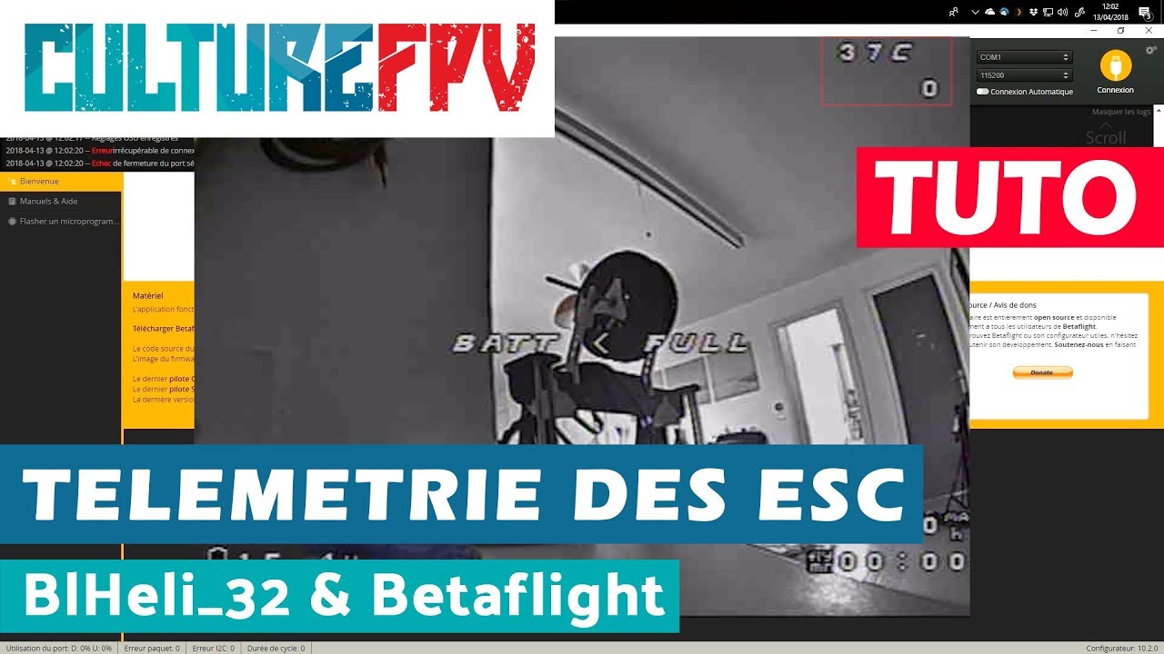 Télémétrie ESC sur Betaflight : Guide Facile en Français ⚙️
