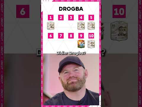 Wayne Rooney blind ranks Premier League legends 😅