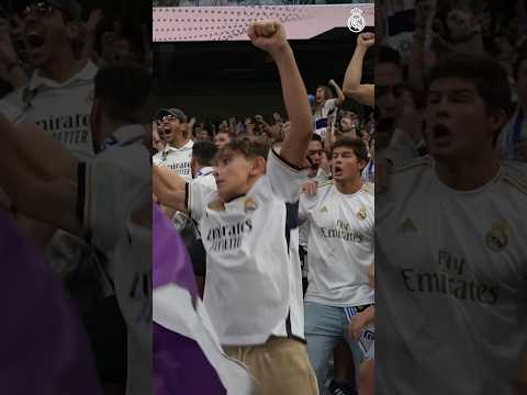 🔊 Listen to the Bernabéu ROAR! 📣 ¡Cómo ruge el Bernabéu! #Madridistas #realmadrid