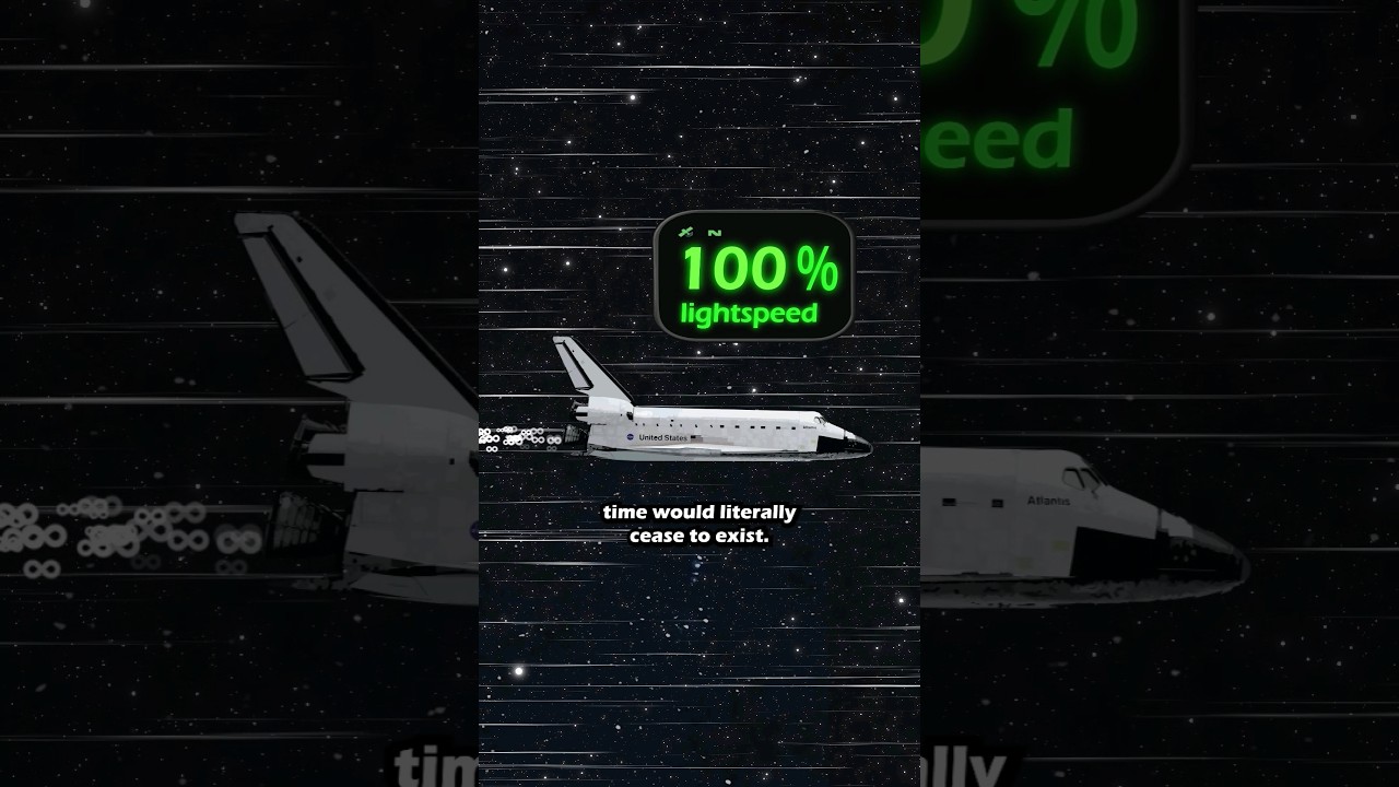 Lightspeed Travel Freezes Time 🚀